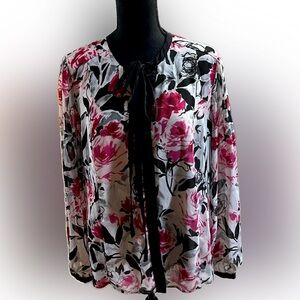 Karl Lagerfeld Ladies Long Sleeves Top Large